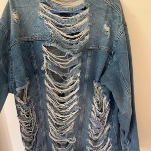 krissy oversized denim jacket